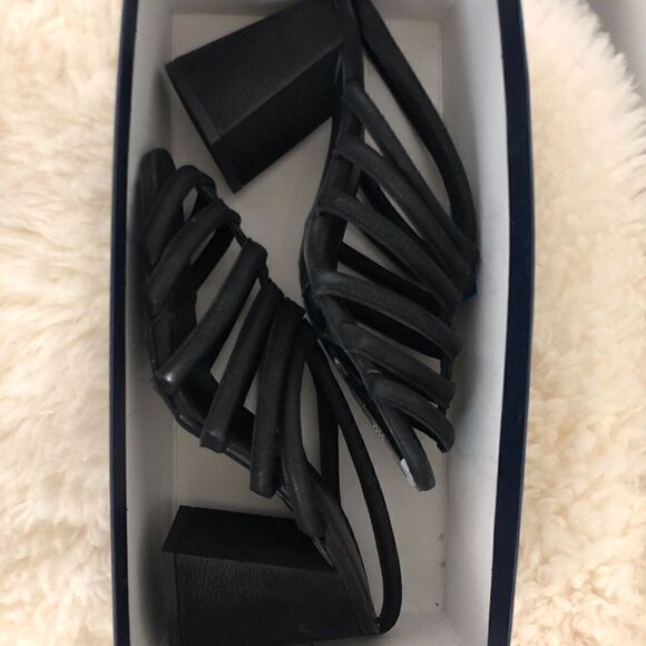 Free People Colette Strappy Sandals Black Size EUR 36= US 6 - Picture 7 of 8
